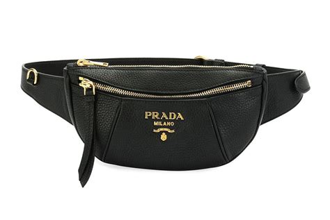 leather prada fanny pack|Prada fanny pack women's.